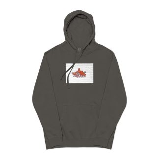 Campfire Graphic Hoodie — Cozy Rustic Outdoor Pullover with 'Campfire' Design